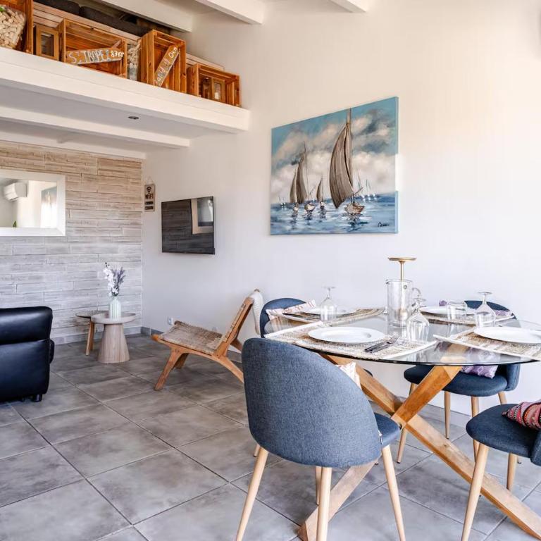 VUEMER Bandol - GRANDE TERRASSE de 45m2 VUE MER PISCINE PARKING - Apartment mit 1 Schlafzimmer - 16