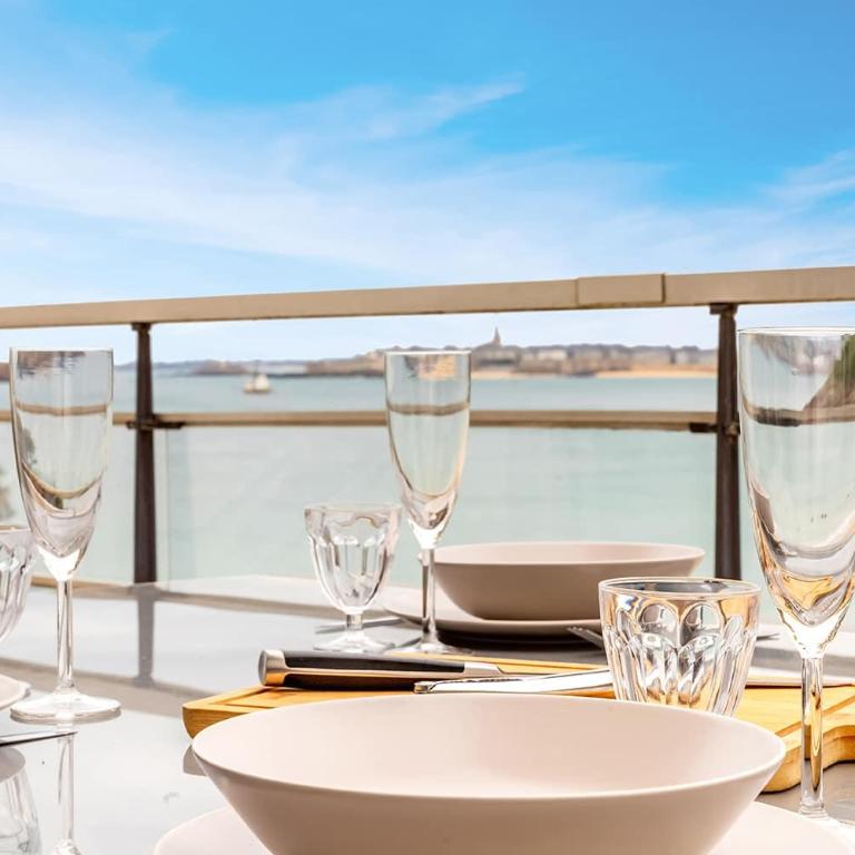 La Terrasse - Vue Mer - au coeur de Dinard - Apartment - 4