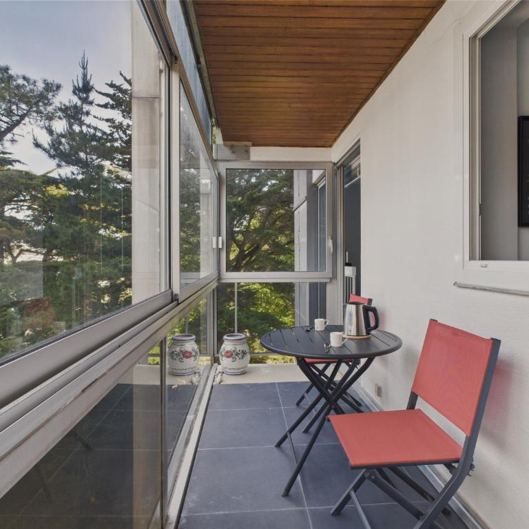 A 350m de la plage, appartement pour 2 - balcon - Apartment - 16