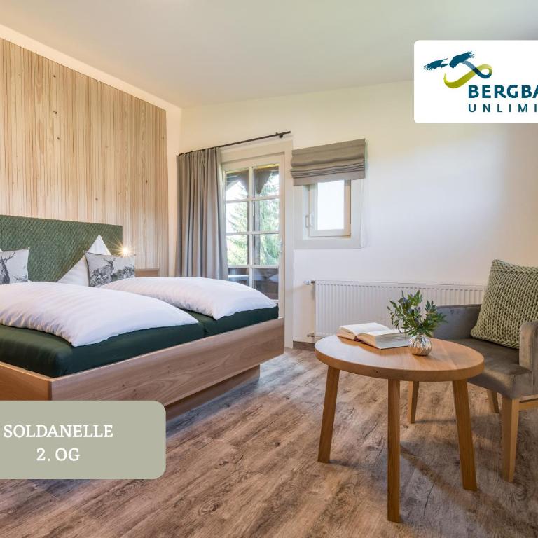 Lingg Ferienwohnungen - Apartment mit 1 Schlafzimmer, Balkon und Bergblick - 1
