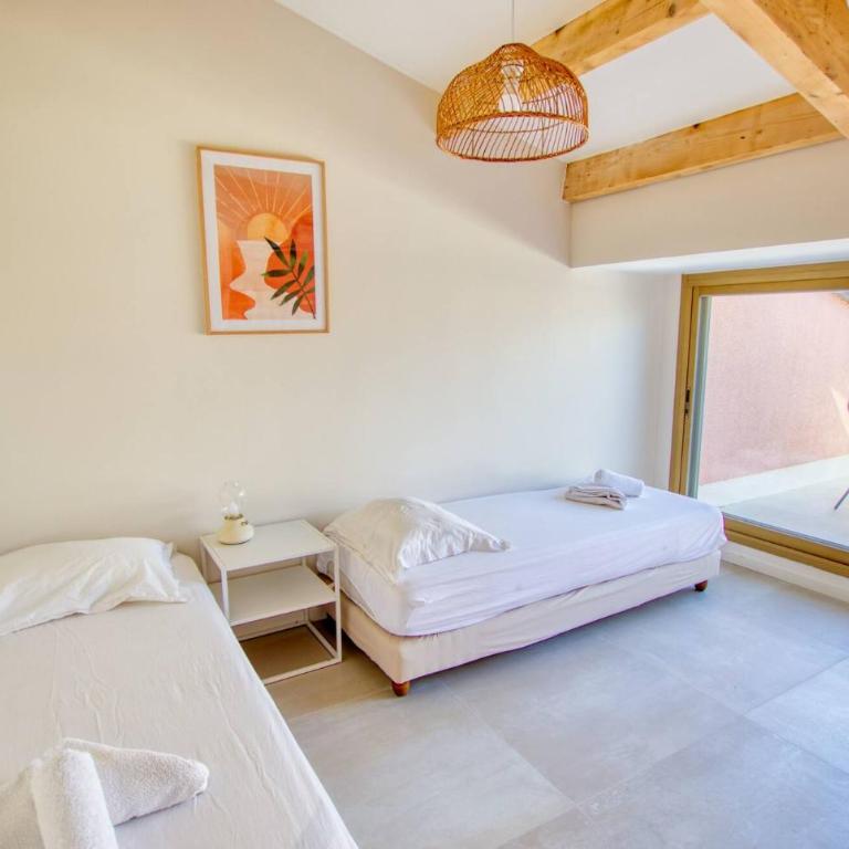 Duplex Vieil Antibes 3 chambres Parking avec vue mer Wifi - LIMESTAY - Apartamento - 16