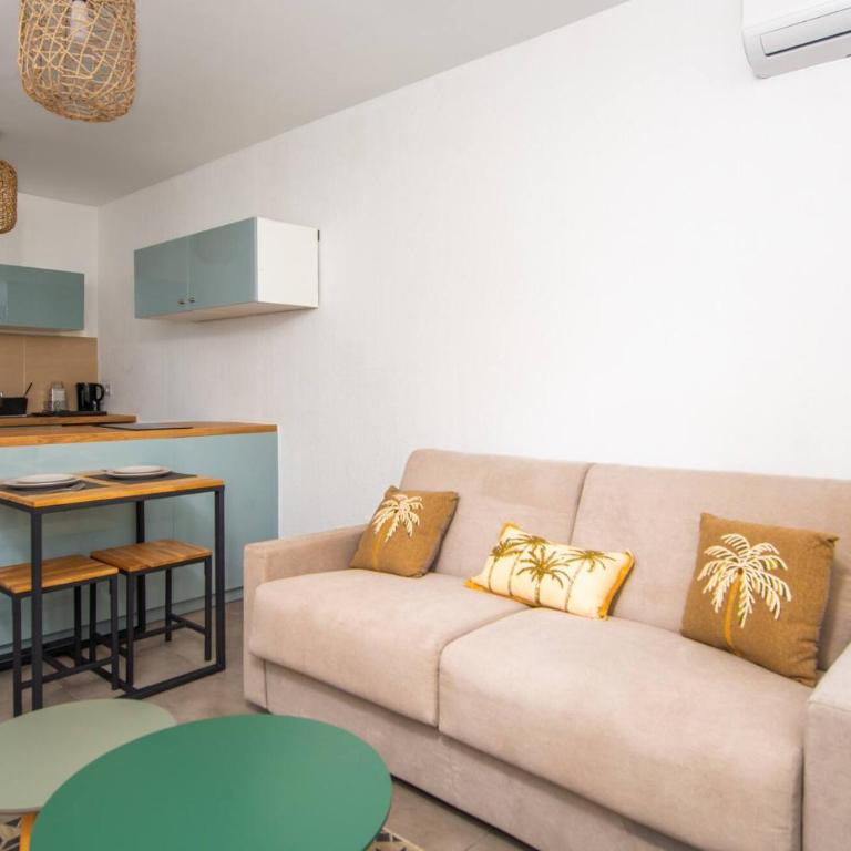 Studio Port Golfe-Juan Parking Wifi Climatisation Terrasse - Studio - 20