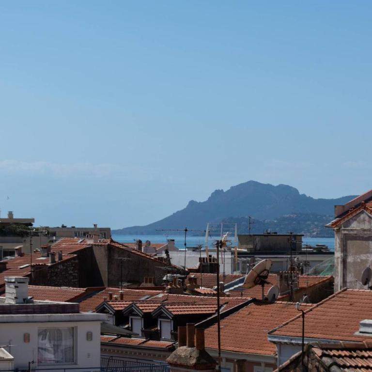 Le Mimosas - Studio Cannes centre - Vue mer Terrasse WIFI climatisation - Estudio - 18