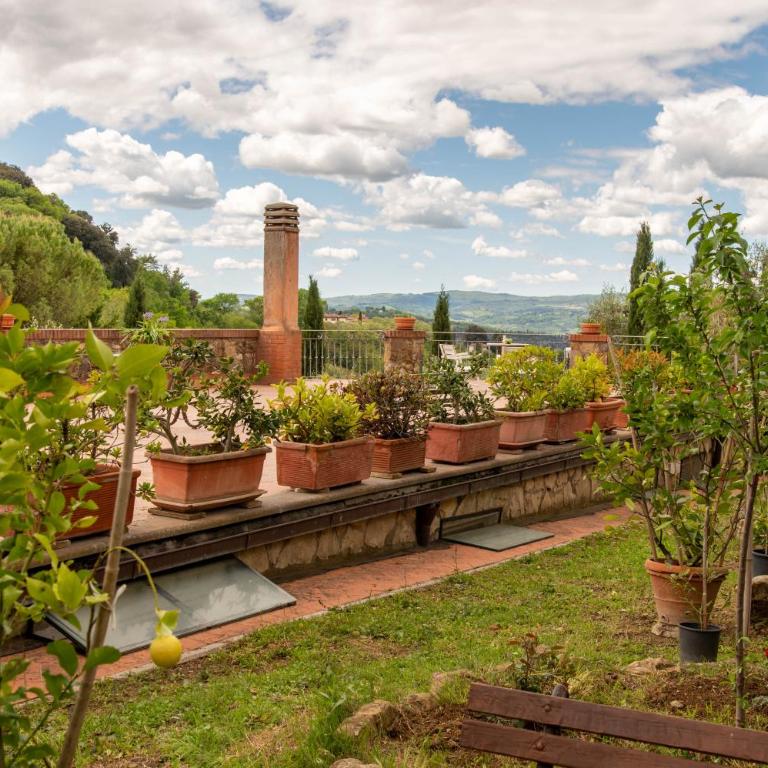 Chianti Villa with Private Park, 2 Apartments & Panoramic Views - Appartamento con 2 Camere da Letto - 2