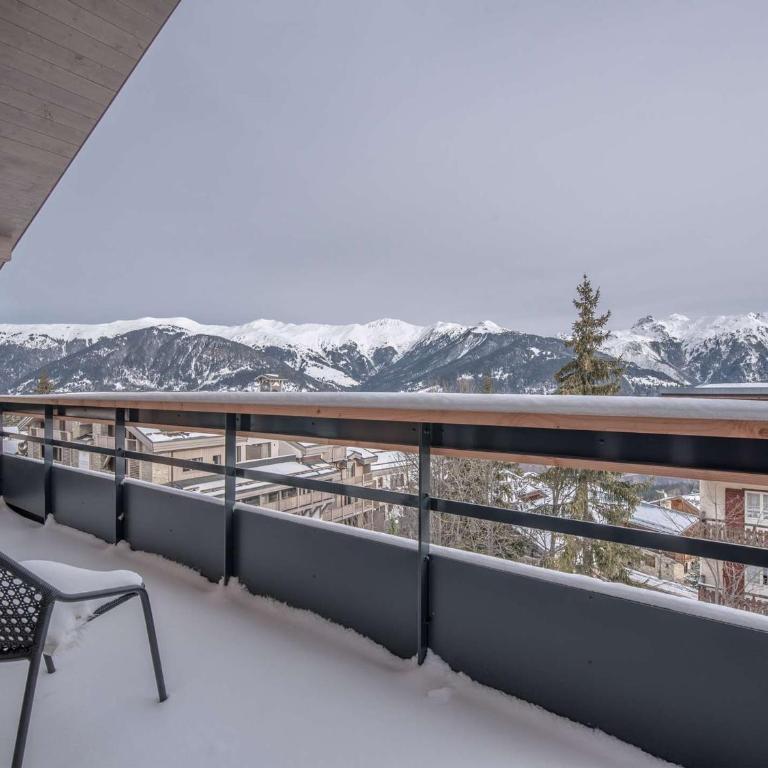 Courchevel 1550 - 5 pers, centre, parking, Wi-Fi - FR-1-631-199 - Apartamento - 10