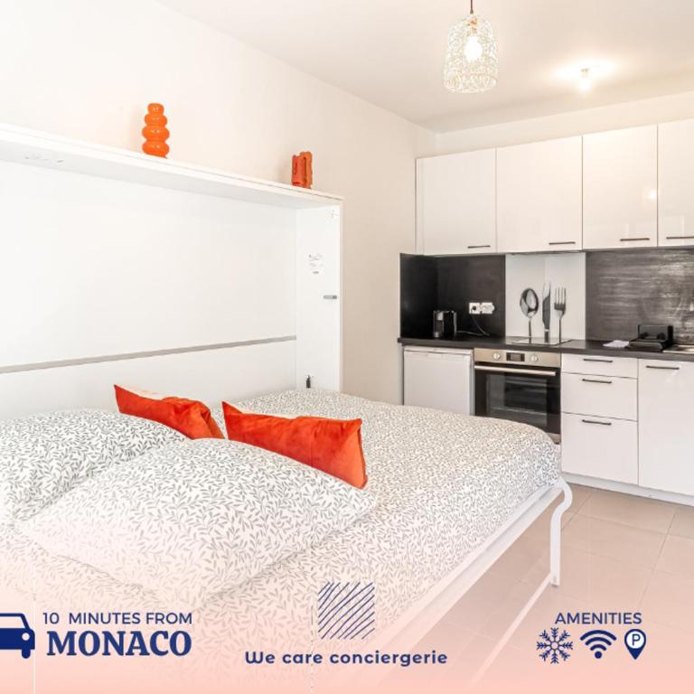 Charming Studio with Parking near Monaco - Appartement - 1