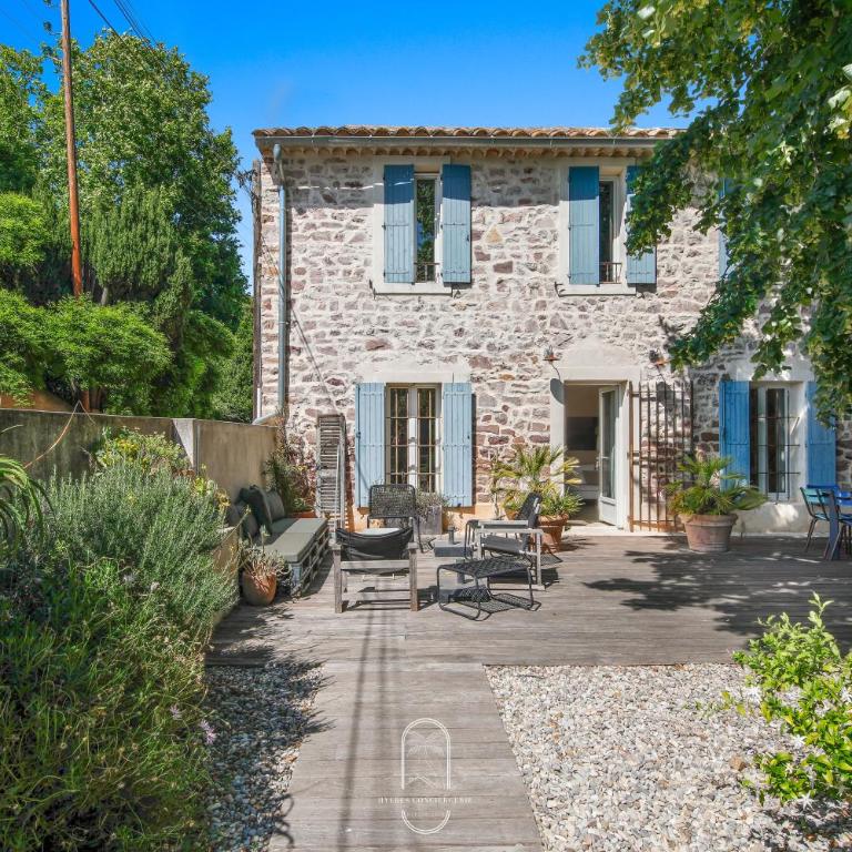 Le Mas de Lila , vieux mas en pierres avec piscine - Villa - 25