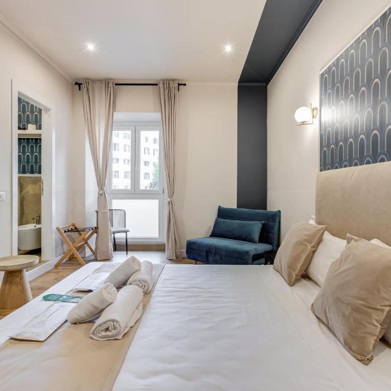 Vivilo Collection - Charme 24 Suites - Close to Via Veneto - Camera Tripla con Vasca - 21
