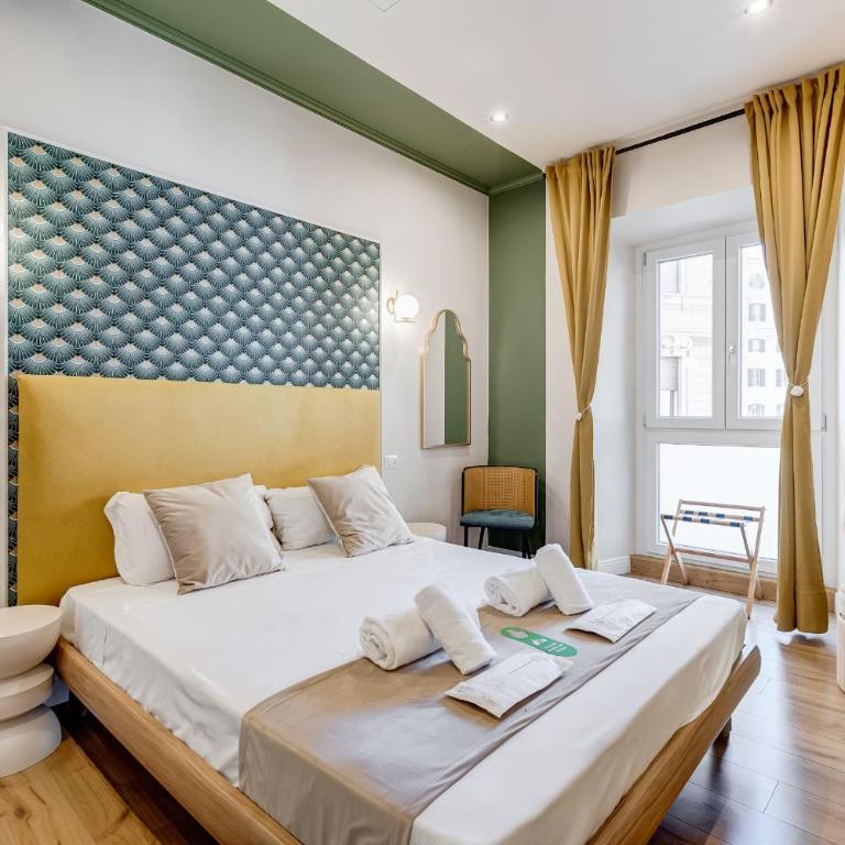 Vivilo Collection - Charme 24 Suites - Close to Via Veneto - Camera Matrimoniale Deluxe - 4