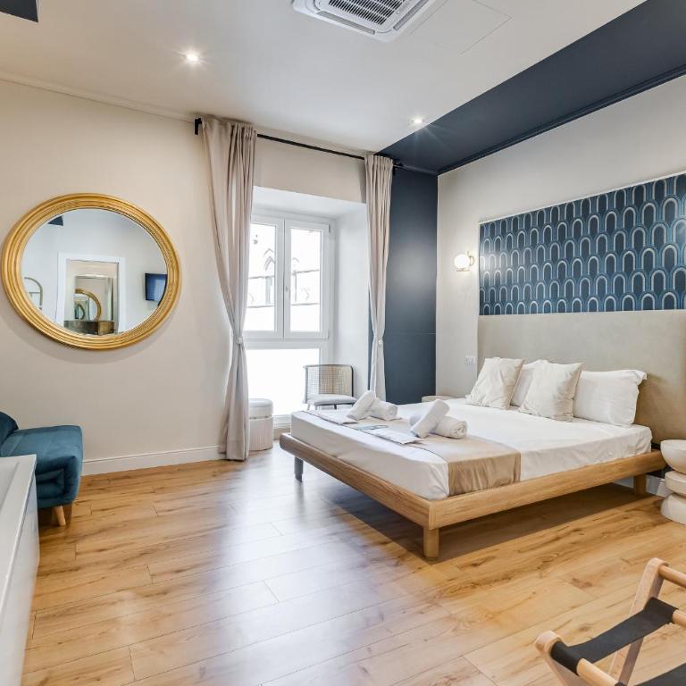 Vivilo Collection - Charme 24 Suites - Close to Via Veneto - Camera Tripla con Vasca - 4