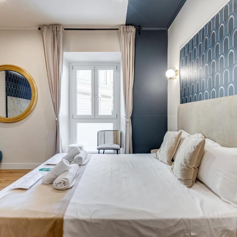 Vivilo Collection - Charme 24 Suites - Close to Via Veneto - Camera Tripla con Vasca - 20