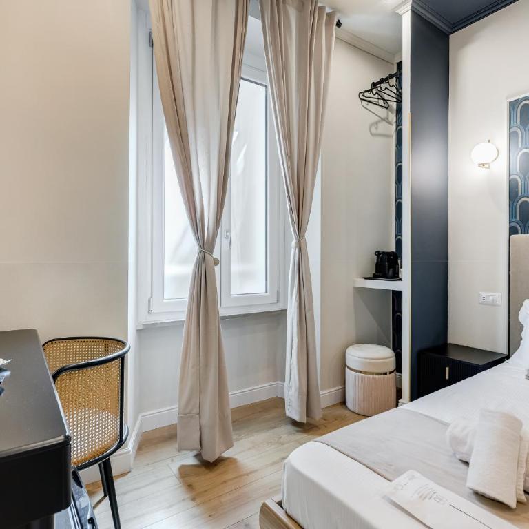 Vivilo Collection - Charme 24 Suites - Close to Via Veneto - Camera Queen con Vasca Idromassaggio - 9