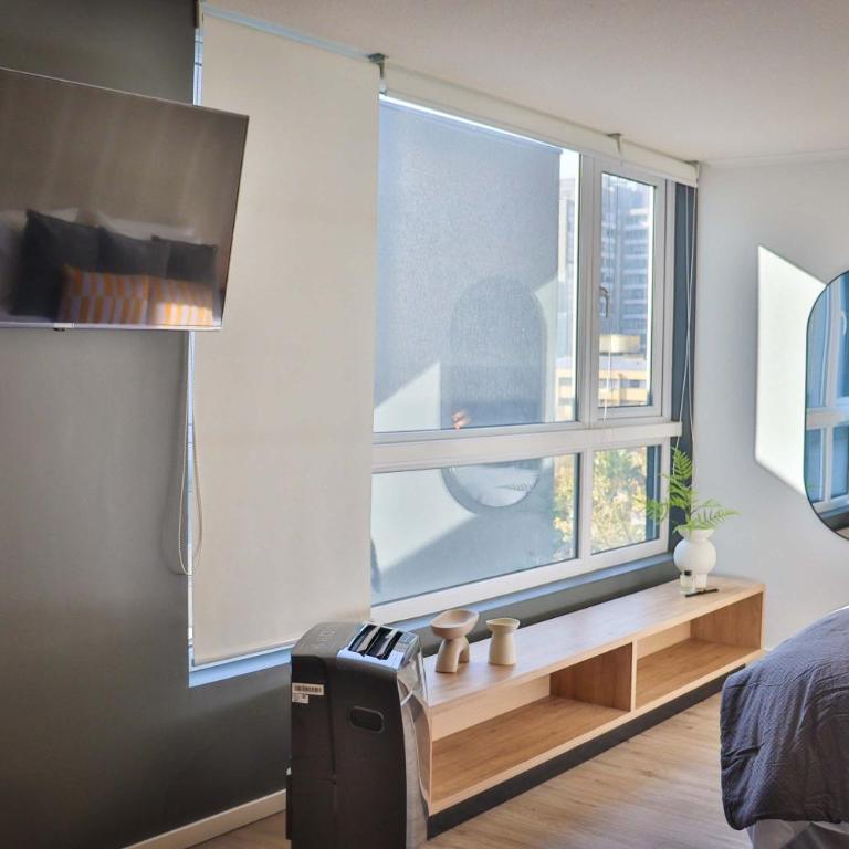 HOM I A Pasos Del Metro Irarrazaval Studio 2 PAX - Apartamento - 21