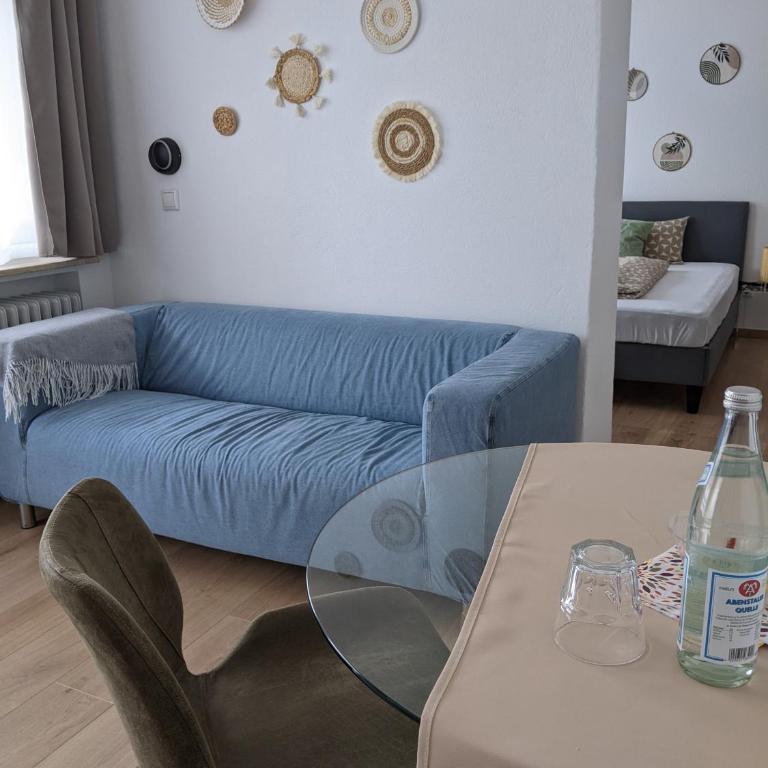 Ferienwohnungen Marcushof - Apartment mit 1 Schlafzimmer und Balkon - 1