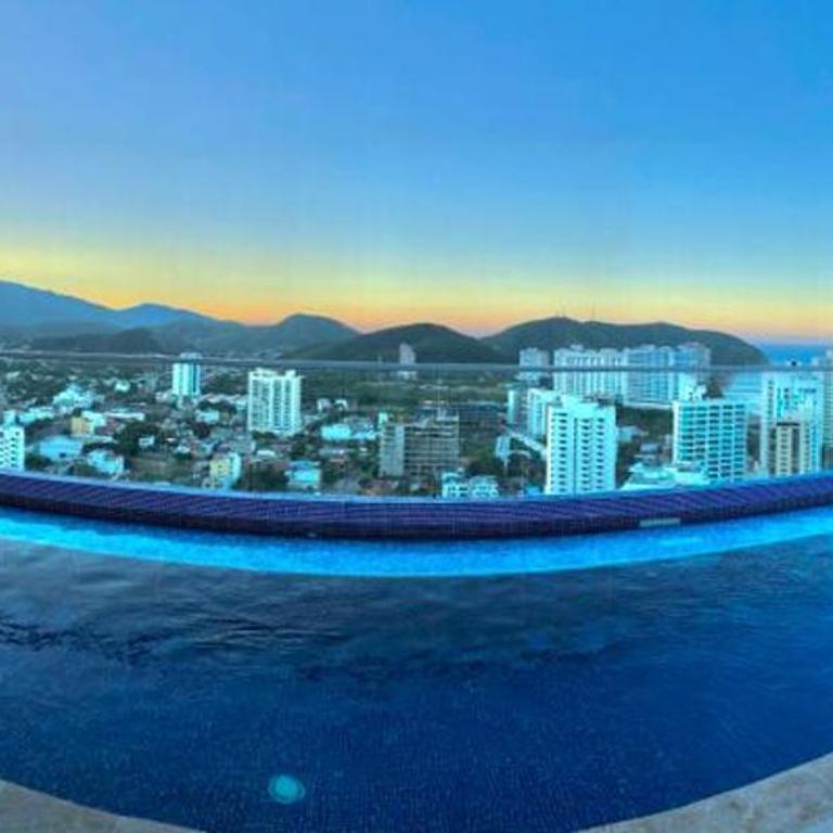 Apartamento elegante en el rodadero a 3 minutos caminando de la playa - Two-Bedroom Apartment - 14