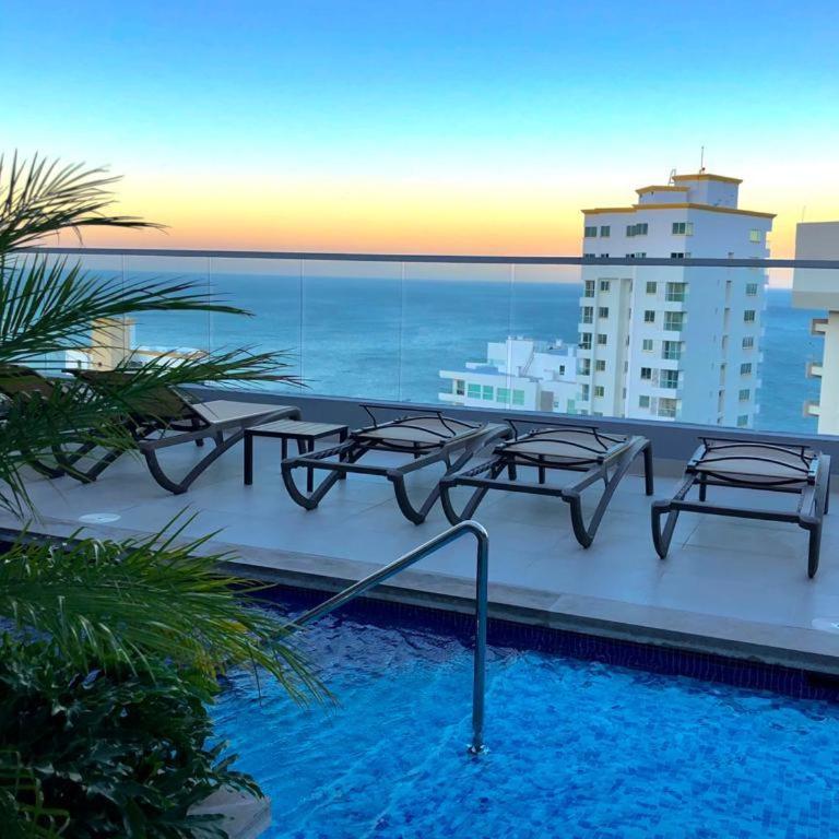 Apartamento elegante en el rodadero a 3 minutos caminando de la playa - Two-Bedroom Apartment - 19