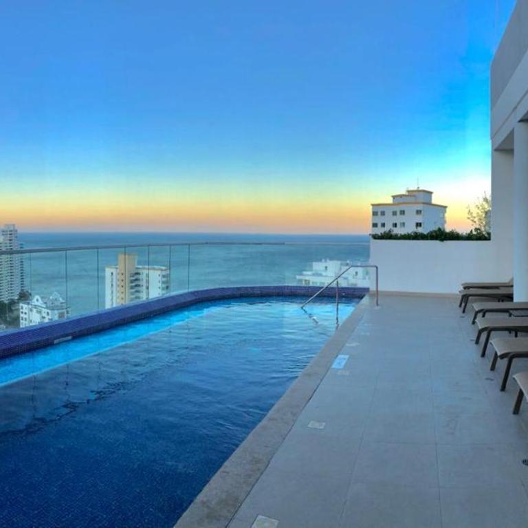 Apartamento elegante en el rodadero a 3 minutos caminando de la playa - Two-Bedroom Apartment - 22