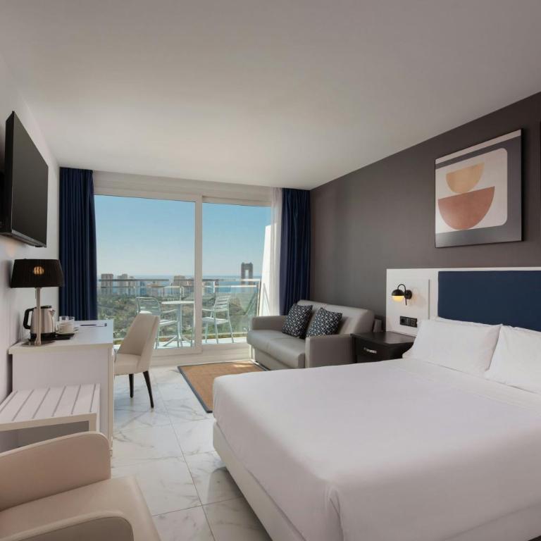 Four Points by Sheraton Costa Blanca Resort - Habitación Doble Clásica con sofá cama, balcón y vistas al mar - 1 cama - 4