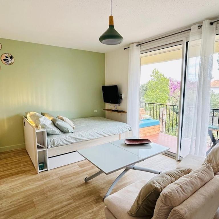 Studio Chanzy lumineux cozy avec terrasse Narbonne - Estudio con terraza - 22