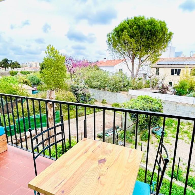 Studio Chanzy lumineux cozy avec terrasse Narbonne - Estudio con terraza - 26