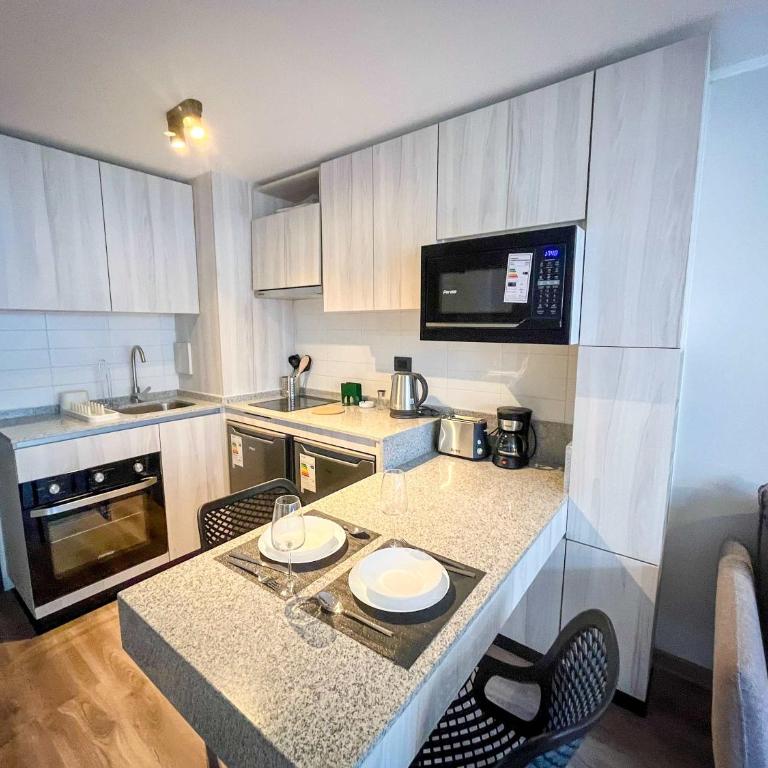 HOM I A 3 Minutos del MetroParqueAlmagro Depto1D1B - Apartamento - 6