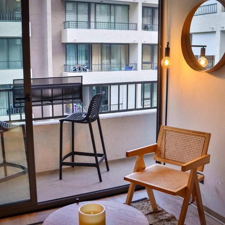 HOM I A 3 Minutos del MetroParqueAlmagro Depto1D1B - Apartamento - 32