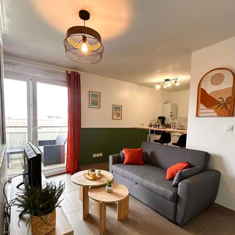 Un cocon tout confort à La Rochelle - proche gare & plages - Apartment mit 1 Schlafzimmer - 1