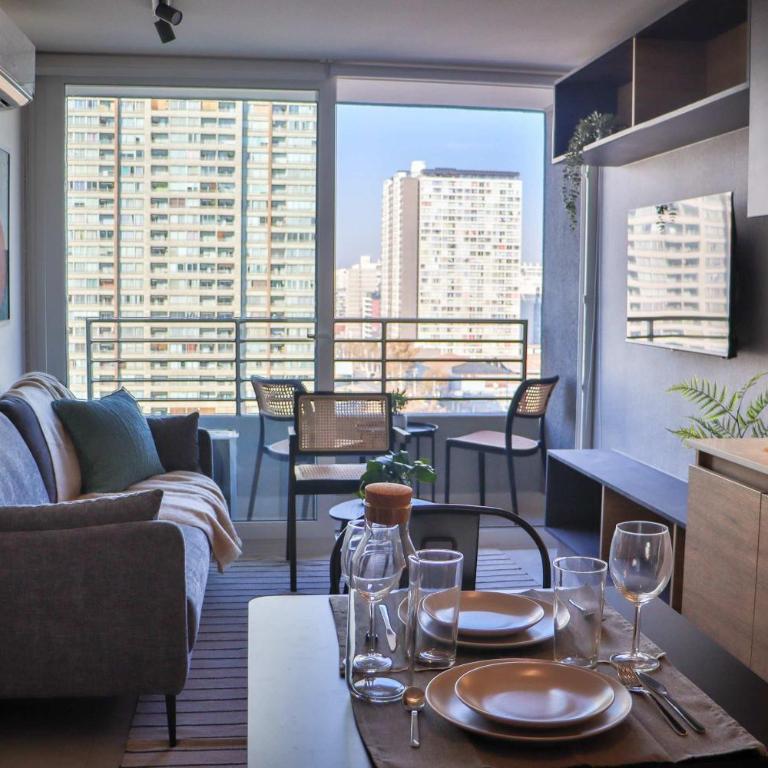 HOM I A Pasos del MetroIrarrazaval 1D1B conTerraza - Apartamento - 51