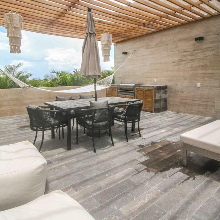 Luxurious PH Private pool BeachClub MistiqTulum - Three-Bedroom Apartment - 32