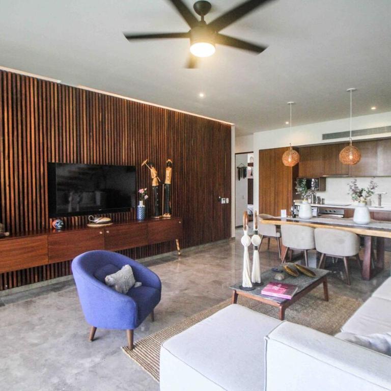 Luxurious PH Private pool BeachClub MistiqTulum - Three-Bedroom Apartment - 44