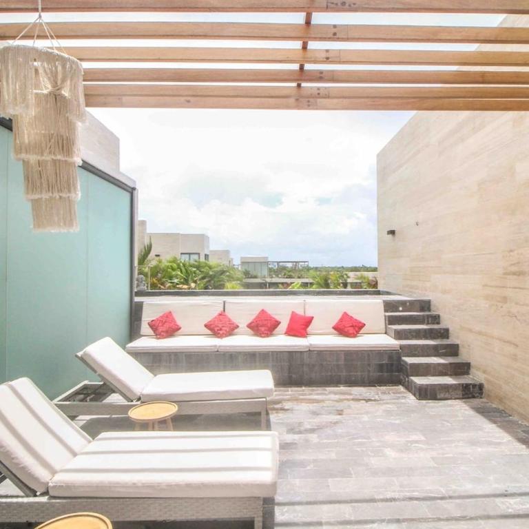 Luxurious PH Private pool BeachClub MistiqTulum - Three-Bedroom Apartment - 81