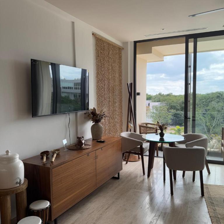 Luxurious studio Mistiq GardensII Pool BeachClub - Apartamento de 1 dormitorio - 3