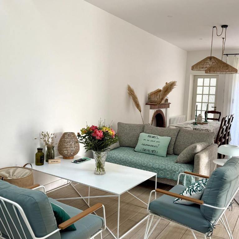 Maison charmante près de la plage avec WIFI, au cœur de Saint-Jean-de-Monts - FR-1-652-60 - Vacation Home - 12