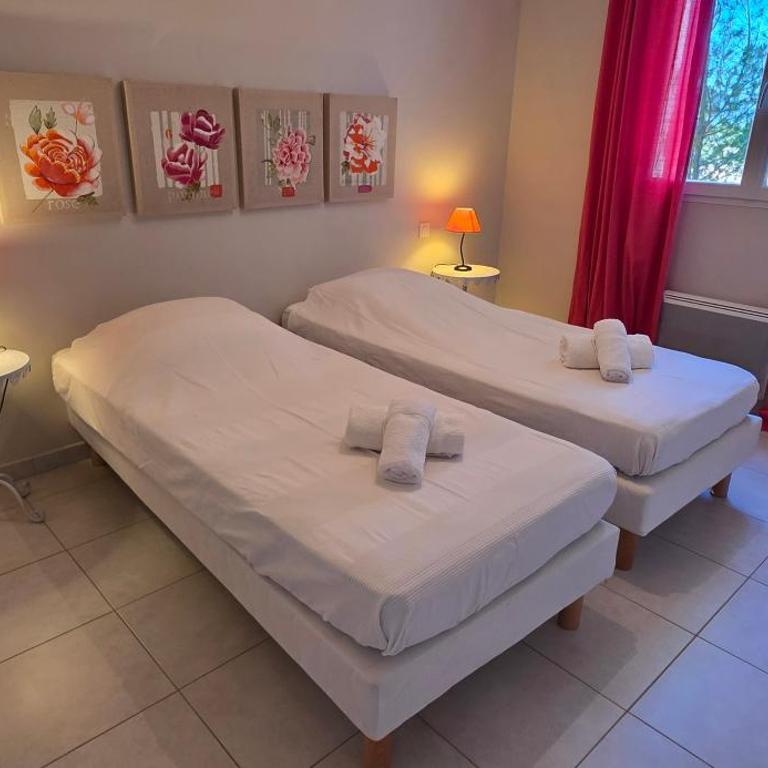 Les dentelles Évasion Provençale Villa avec Piscine et jardin - Maison 3 Chambres - 11