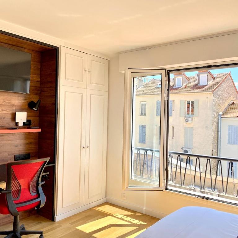 Stylish Cannes Gem, Terrace, Parking, 100m to Croisette - Apartment mit 1 Schlafzimmer - 10