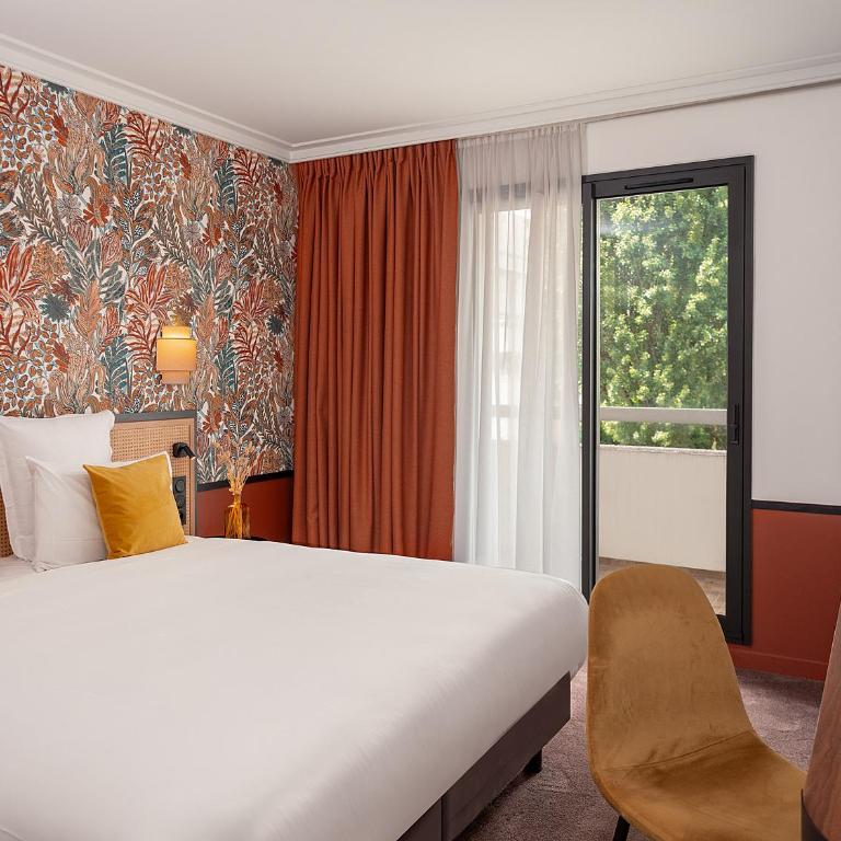 Hôtel Mercure Paris Boulogne Pont de Saint Cloud - Chambre Double Privilège avec Vue sur le Jardin - 7