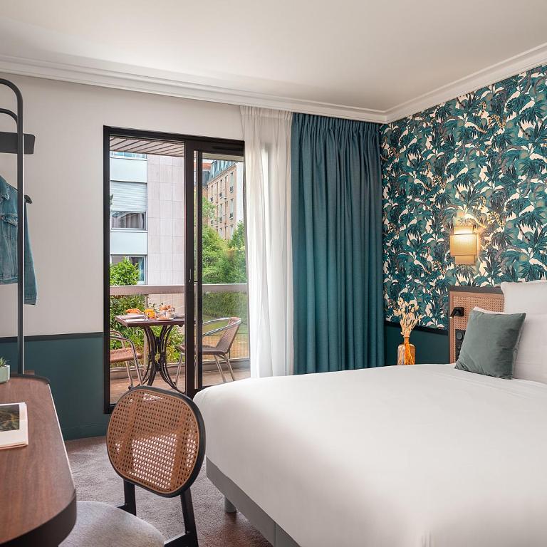 Hôtel Mercure Paris Boulogne Pont de Saint Cloud - Chambre Double Privilège avec Vue sur le Jardin - 5