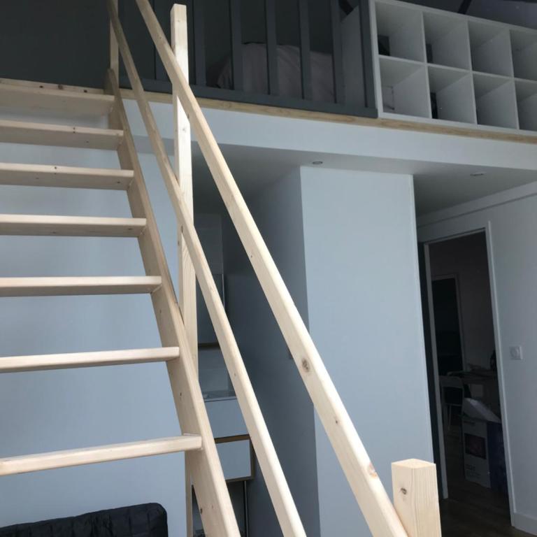 Chambre meublée avec salle de bain privative - Chambre Simple avec Salle de Bains Privative - 3