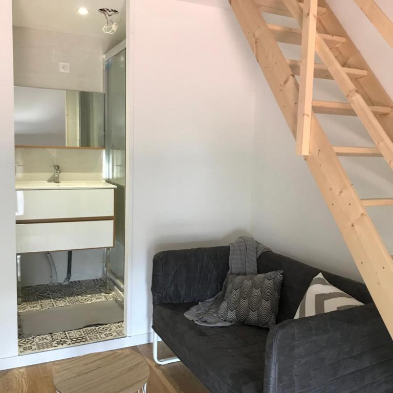 Chambre meublée avec salle de bain privative - Chambre Simple avec Salle de Bains Privative - 4