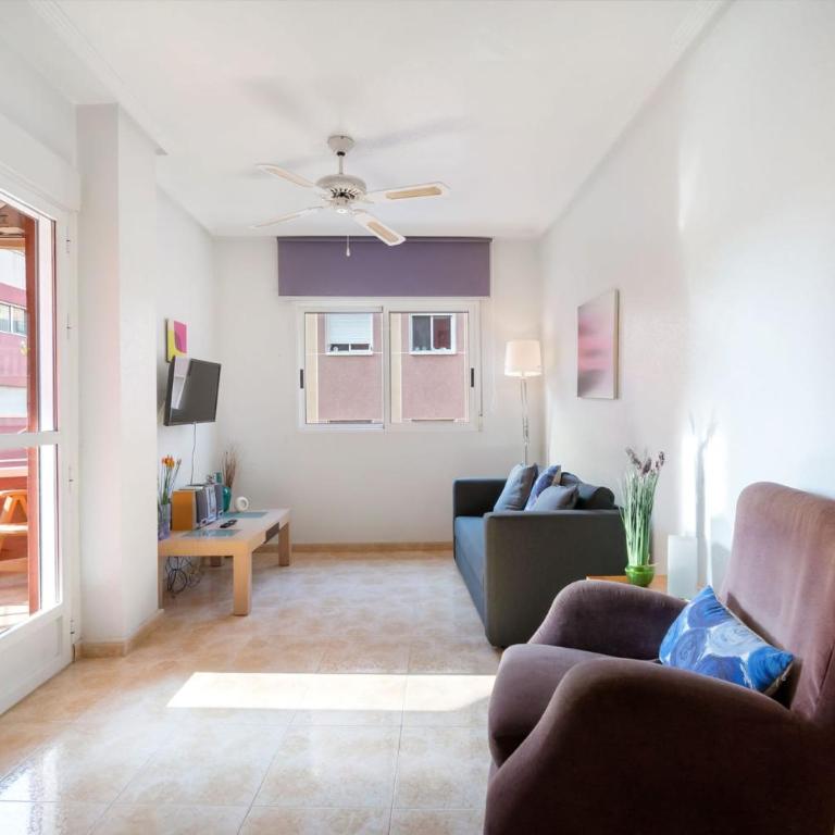 precioso apartamento soleado, con piscina, cerca del mar - Apartamento de 2 dormitorios - 6
