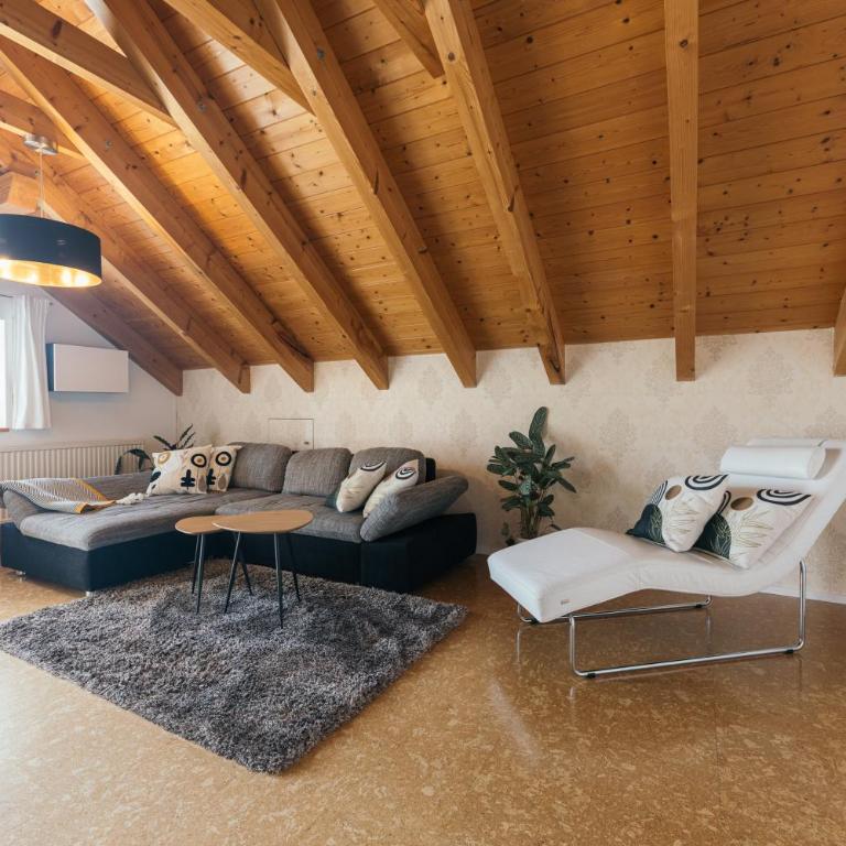 Panorama Säntisblick - Familien-Apartment mit 1 Schlafzimmer - 18