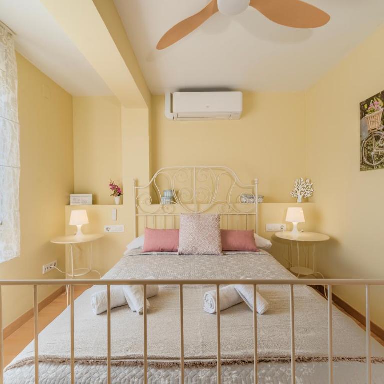 Amplio piso de 100m2 con 3 hab, wifi rápido, AC - Apartamento de 3 dormitorios - 5