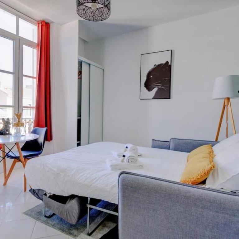 LA PANTHERE studio design central et calme, idéal pour un séjour en couple ou congrès - Studio Standard - 6