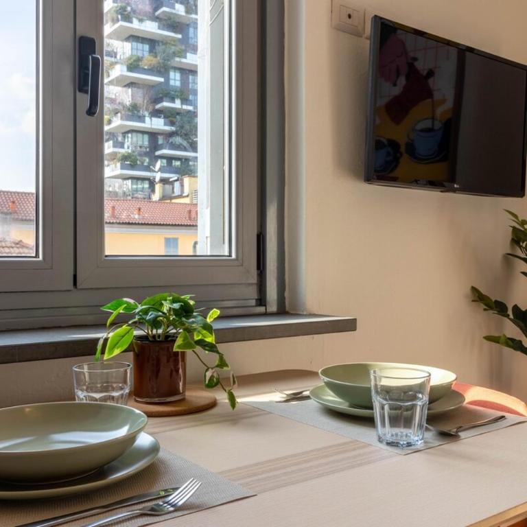 Unicredit and Bosco Verticale - Little House - Appartamento con 1 Camera da Letto - 9