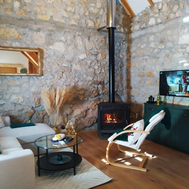 Kamena kuća Goranci - Kuća sa 1 Spavaćom Sobom - 11