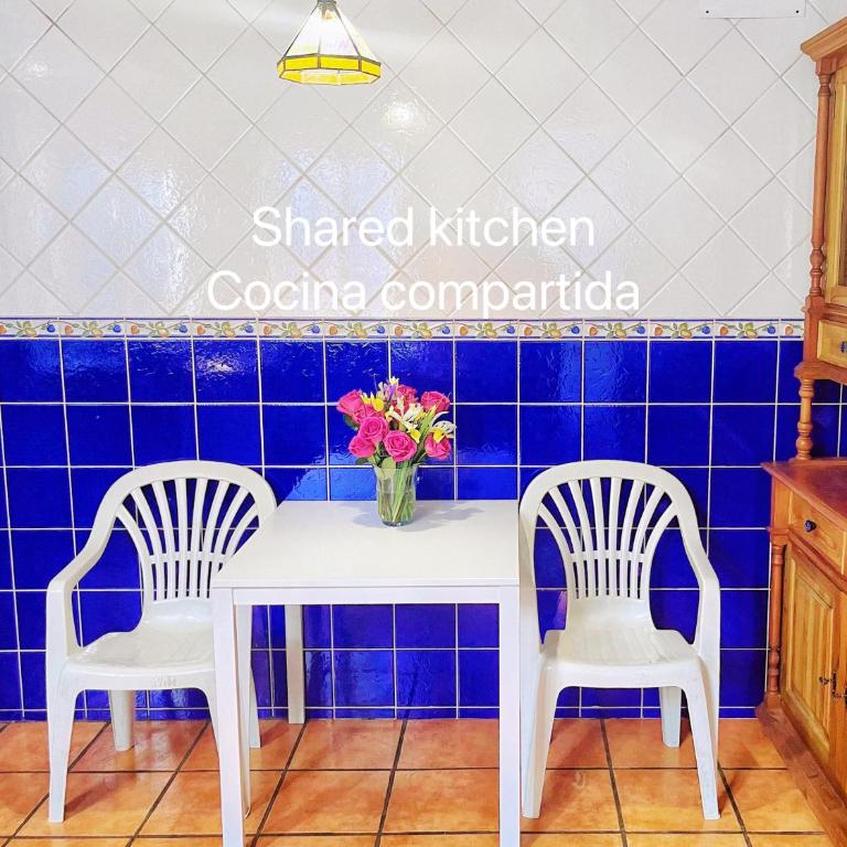 Centro Málaga-Casa del Limón - Habitación Doble con baño - 1 o 2 camas - 1