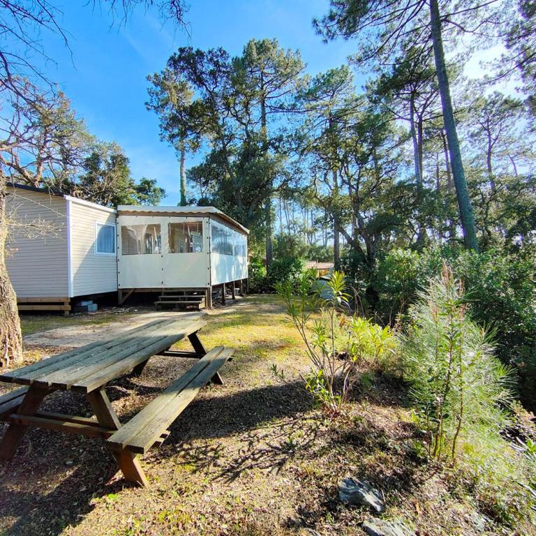 Mobil-home Clim, TV, LV Camping LES OYATS 4 étoiles - MH-A017 - Mobilheim - 1