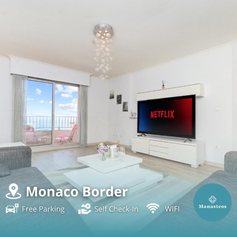 Frontière avec Monaco - Balcon avec vue mer - Parking - DO - Appartement - 1