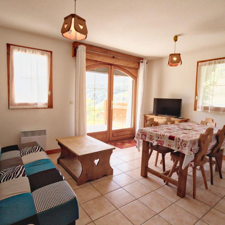Appartement au pied des pistes avec terrasse, animaux admis, Flumet - FR-1-505-36 - Appartamento (6 Adulti) - 10