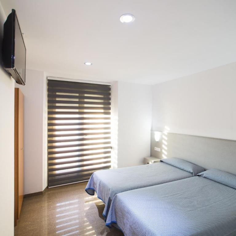 Hostal Drassanes - Habitación Doble - 2 camas - 1